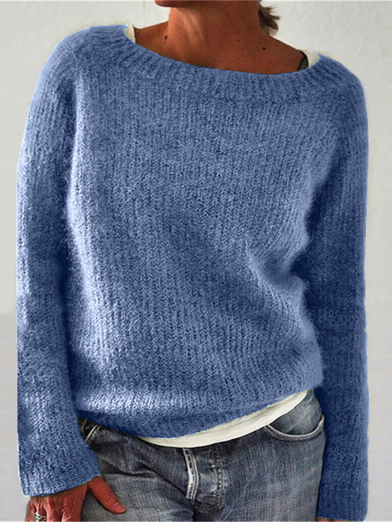 Sophia raglan knit sweater