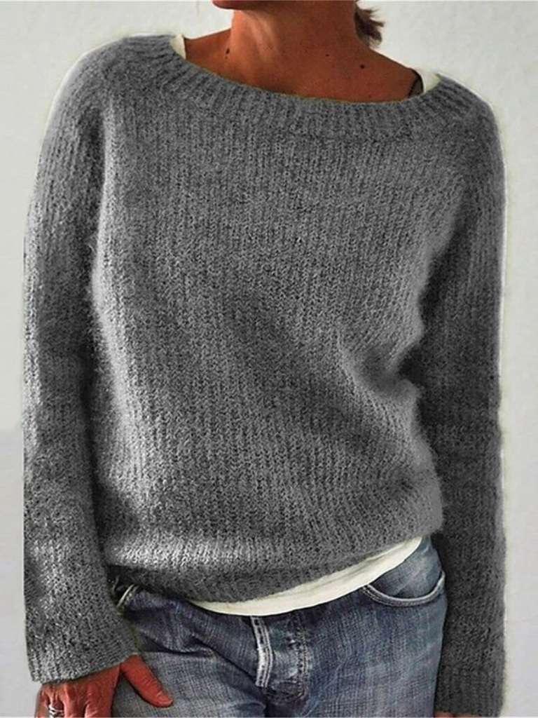 Sophia raglan knit sweater