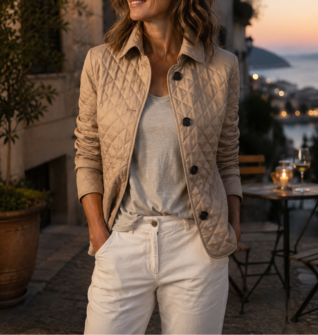 Rosalie quilted jacket